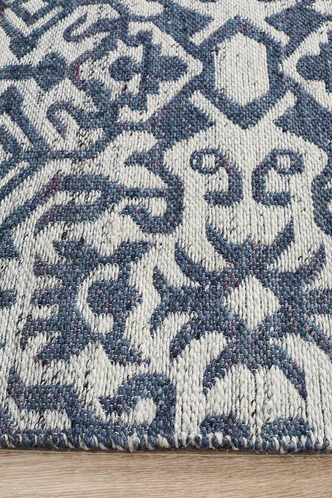 Relic Kian Silver Navy Rug - All Modern Design