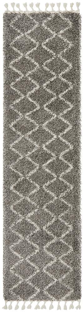 Pandora Vector Stitches Grey Rug - All Modern Design