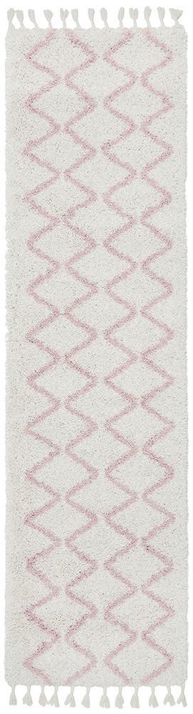 Pandora Vector Stitches Pink Rug - All Modern Design