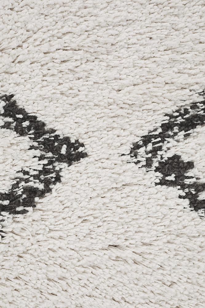 Pandora Vector Stitches White Rug - All Modern Design