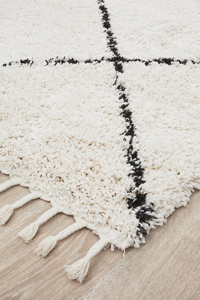Pandora Diamond White Rug - All Modern Design