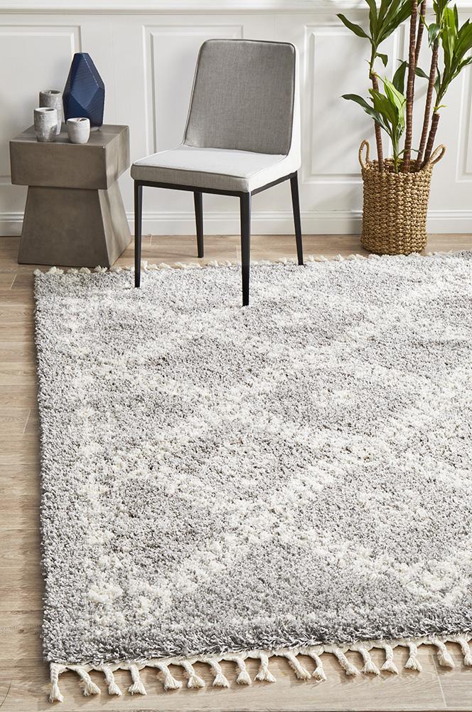 Pandora Accord Silver Rug - All Modern Design