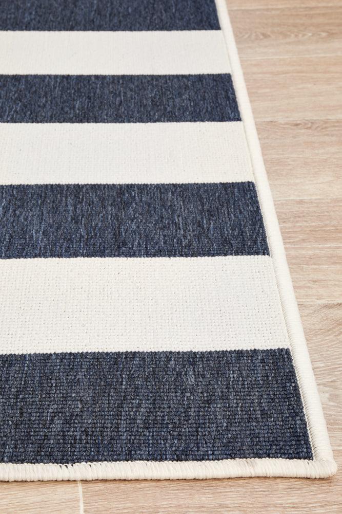 Seaside 4444 Navy White Rug - All Modern Design