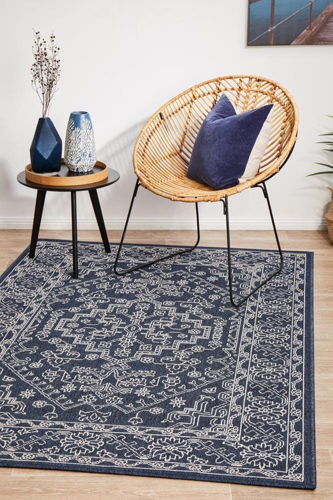 Seaside 5555 Navy Rug - All Modern Design