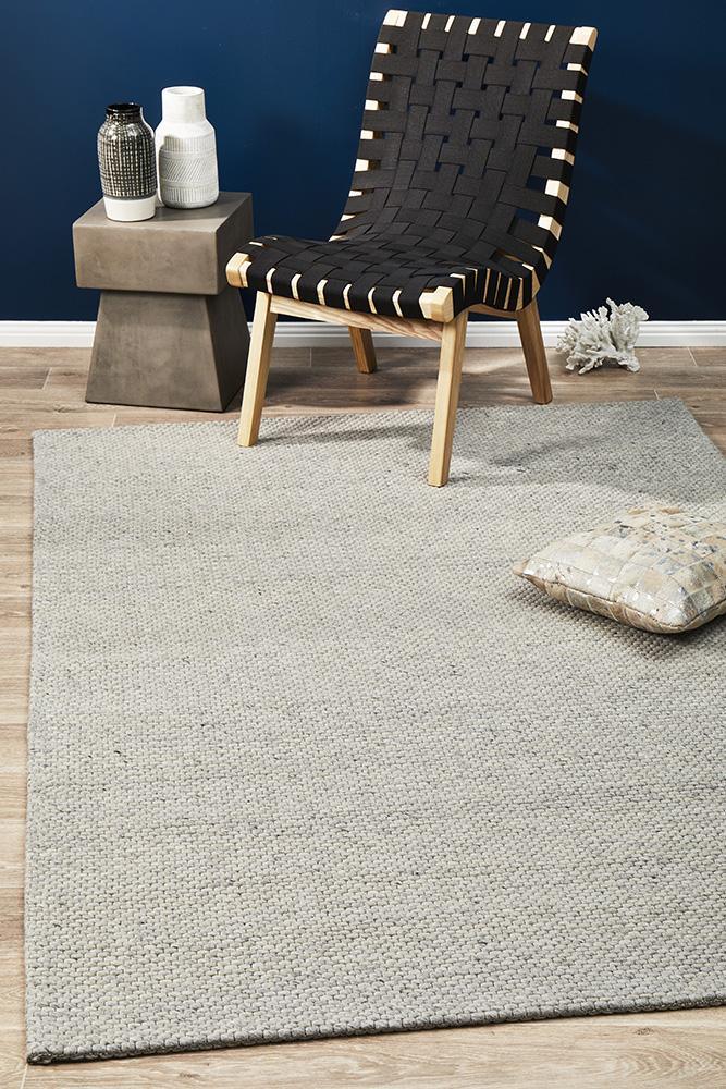Studio Grey Felted Wool Area Rug - All Modern Design