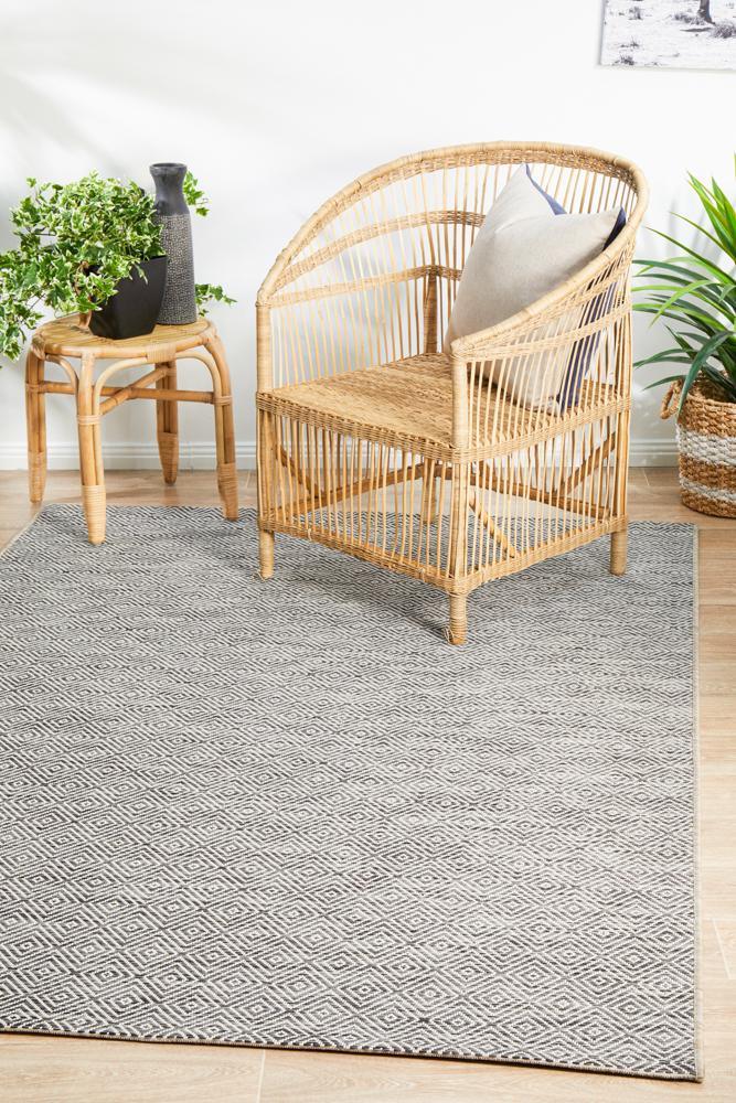 Terrace Grey Indoor Outdoor Area Rug - All Modern Design