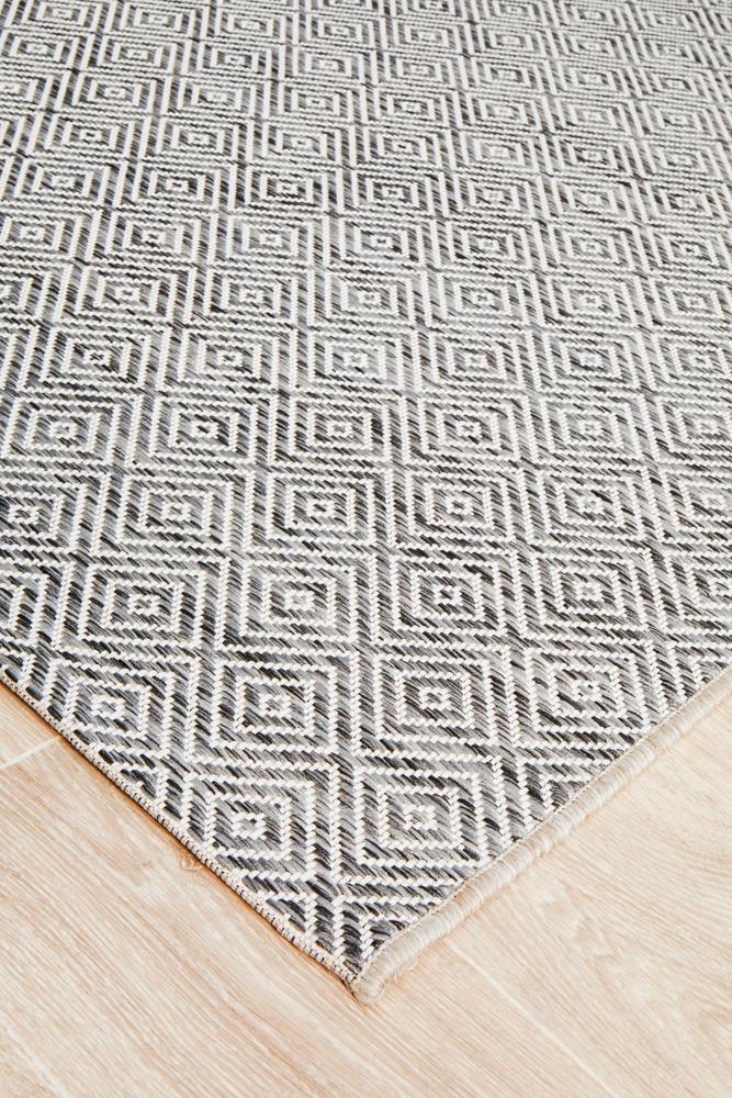 Terrace Grey Indoor Outdoor Area Rug - All Modern Design