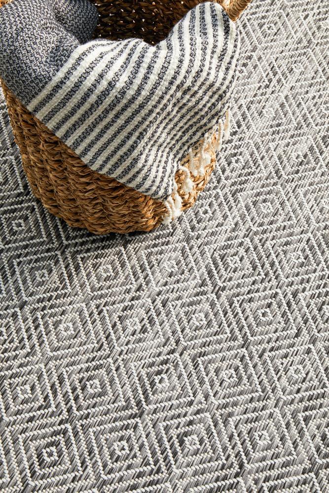 Terrace Grey Indoor Outdoor Area Rug - All Modern Design