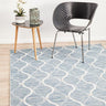 INDOOR OUTDOOR LATTICE BLUE FLOOR RUG