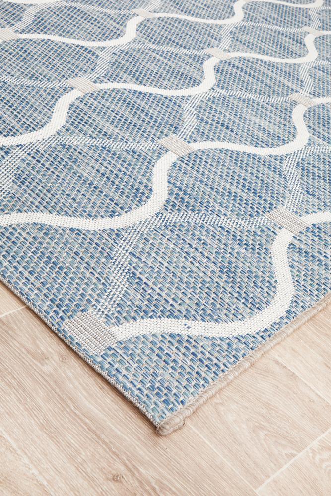 Rug Culture Terrace 5501 Blue - All Modern Design