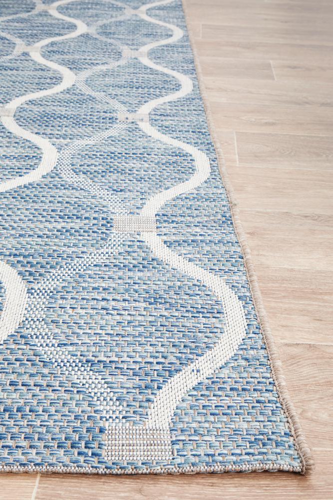 Rug Culture Terrace 5501 Blue - All Modern Design