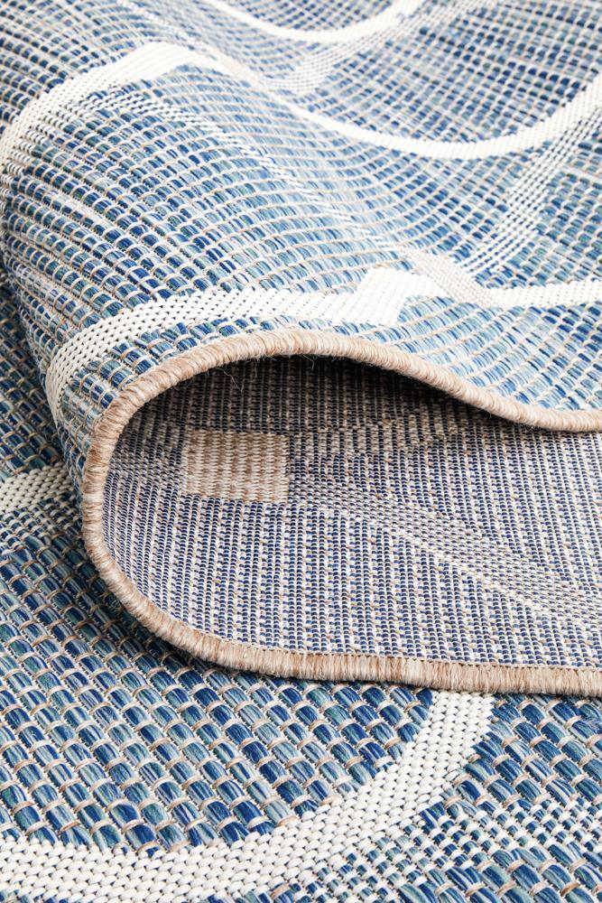 Rug Culture Terrace 5501 Blue - All Modern Design