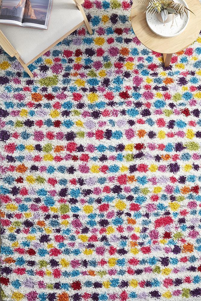 Vegas Dot Multi Rug - All Modern Design