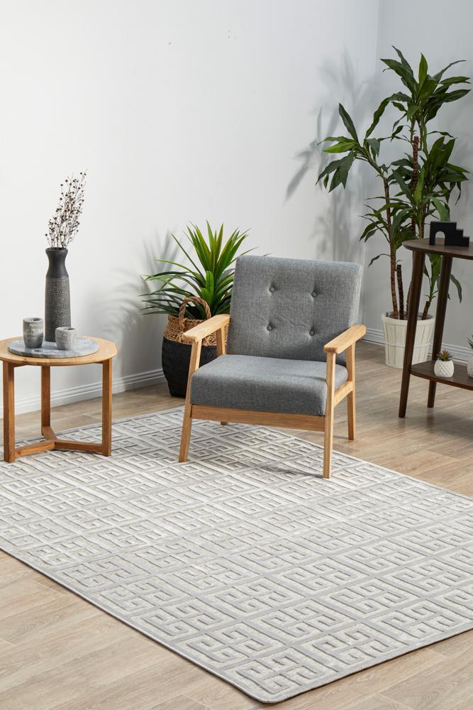 York Brenda Silver Rug - All Modern Design