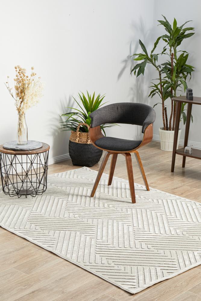 York Cindy Natural White Rug - All Modern Design