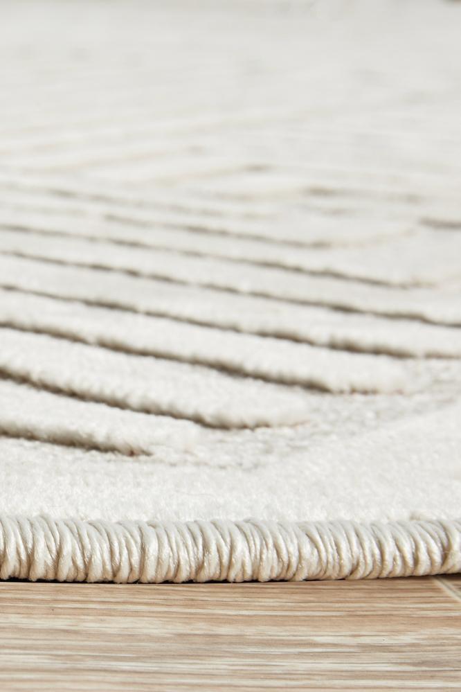 York Cindy Natural White Rug - All Modern Design