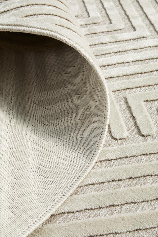 York Cindy Natural White Rug - All Modern Design