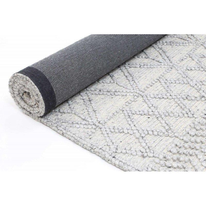 Tribeca Grey Hand woven Floor rug - All Modern Design
