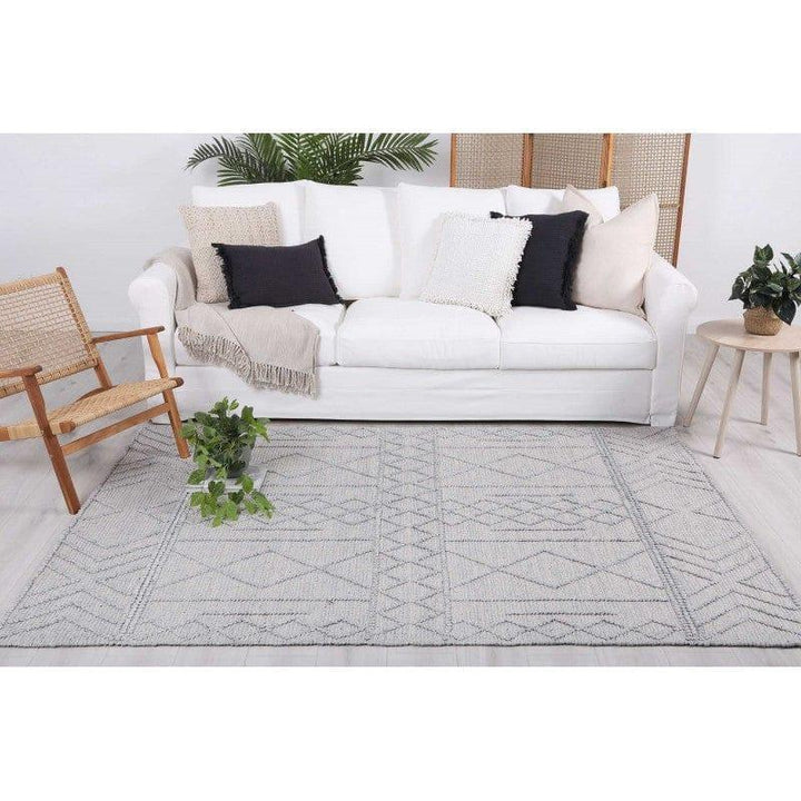 Tribeca Grey Hand woven Floor rug - All Modern Design
